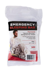 Quake Kits Emergency Thermal Mylar Sleeping Bag