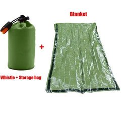 Emergency Sleeping Bag Lightweight Waterproof Outdoor First Aid Kit Waterproof Compression Backpack Hiking Camping Bedding