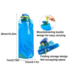Foldable Outdoor Cycling Water Bottle | Portable Sports Water Cup
