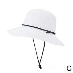 2025 Fashion Korean Version Women's Beach Summer Sun Hat Travel Breathable Beach Sunshade Sun Hat Dome Basin Hat