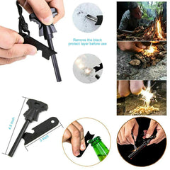 14-in-1 Outdoor Survival & Safety Kit – Tactical EDC Tools