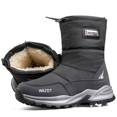 Outdoor Winter Men's Waterproof Non-slip Snow Boots