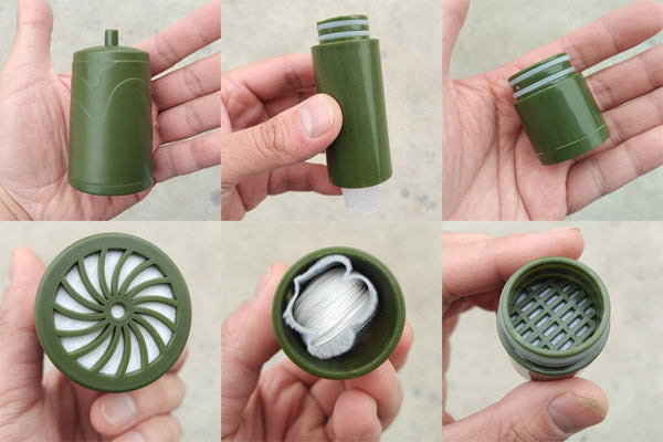 Multi-Stage Emergency  Water Filter  for Safe Drinking Water