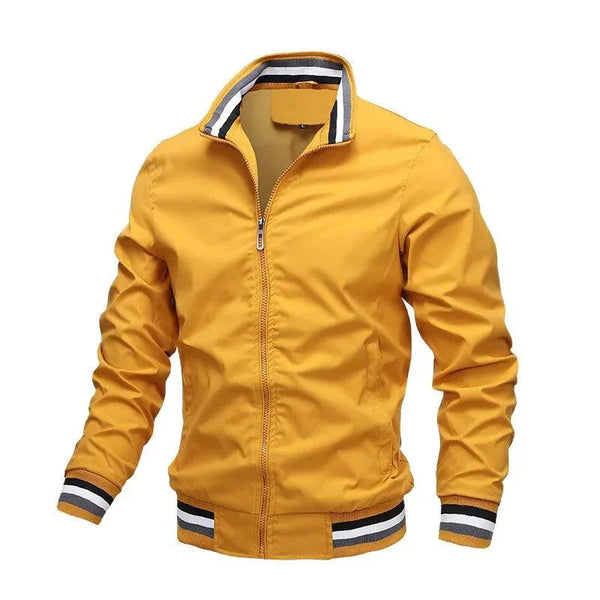 Men's Waterproof Windbreaker Jacket: Stylish & Protected for Autumn/Winter