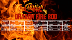 Black Dragon Fire Casting Rod