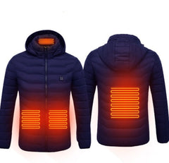 Men’s USB Heated Cotton Winter Jacket