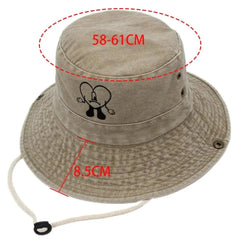 Chic Embroidered Travel Hat