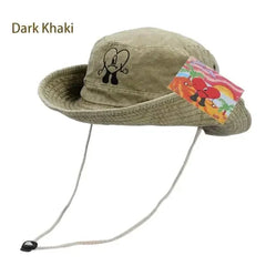 Chic Embroidered Travel Hat