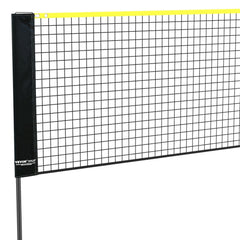 Badminton Net, Height Adjustable Volleyball Net, 20ft Wide Foldable Pickleball Net, Portable Tennis Net Set with Poles, Portable Tennis Net Set with Poles, Kid Backyard Indoor Outdoor Use