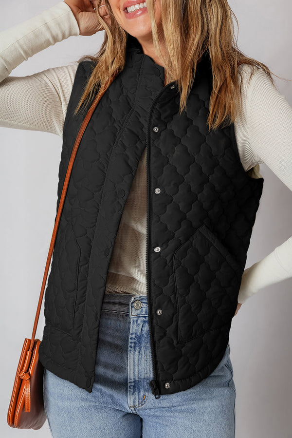 Evelyn Zip Up Winter Vest