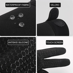 Thermal Gloves Winter With Wrist Support Touch Screen