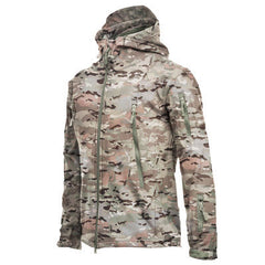 Men’s Waterproof Fleece Jacket Overalls