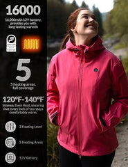 ANTARCTICA GEAR Women’s Heated Winter Jacket