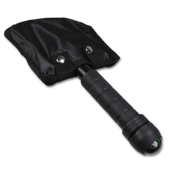 Compact Multi-Function Survival Shovel | Folding Tool with Compass & Survival Kit