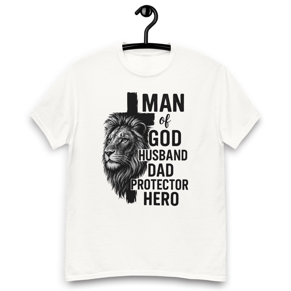Classic Tee – "Man of God" Design