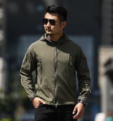 Men’s Waterproof Fleece Jacket Overalls