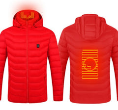 Men’s USB Heated Cotton Winter Jacket