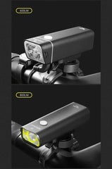 GACIRON 400-1800 Lumens Bicycle Front Light USB Rechargeable Cycling Headlight Flashlight MTB Road Bike Waterproof LED Head Lamp