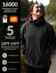 ANTARCTICA GEAR Women’s Heated Winter Jacket