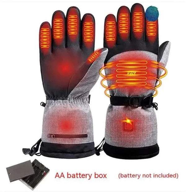 Electric Heated Gloves - Skiing Motorcycle Touchscreen Rechargeable