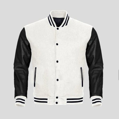 Baseball Varsity Multi-color Wool Varsity Letterman Bomber Jacket