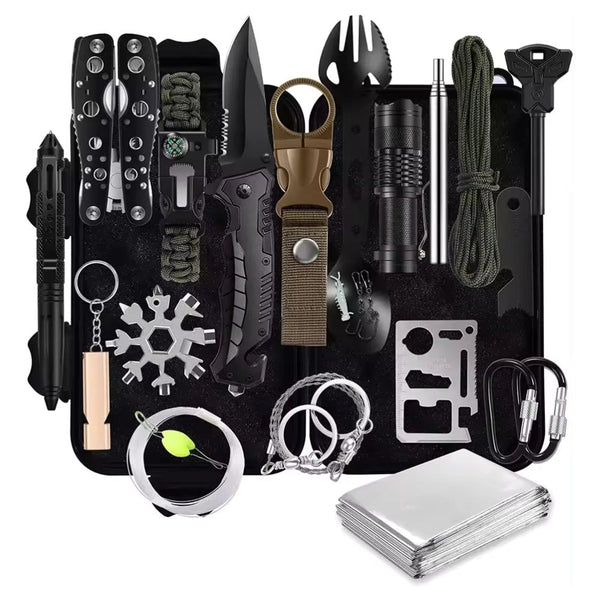 31-in-1 Survival Gear and Equipment Kit
