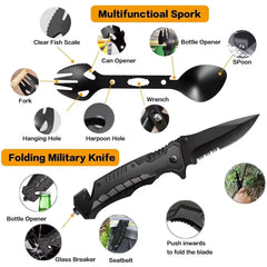 31-in-1 Survival Gear and Equipment Kit