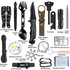 31-in-1 Survival Gear and Equipment Kit