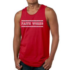 Mens Fitness Tank Top Graphic T-shirt Faith Works