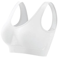 Plus Size Women's Push-Up Sports Bra - Perfect for Running & Yoga