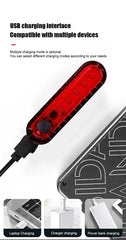 Rear Bike Tail Light USB Rechargeable Red Ultra Bright Taillights Fit On Bicycle Easy to Install for Cycling Safety